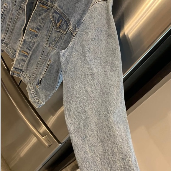 Vintage 1998 Looney Tunes Gang Warner Bros Studio Denim Jean Jacket Size Large - Picture 7 of 8